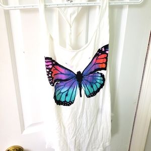 Garage butterfly tank